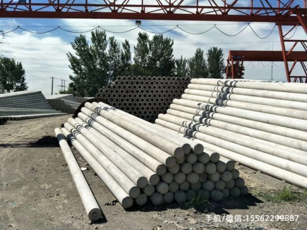 潜江190*10米非预应力水泥电线杆