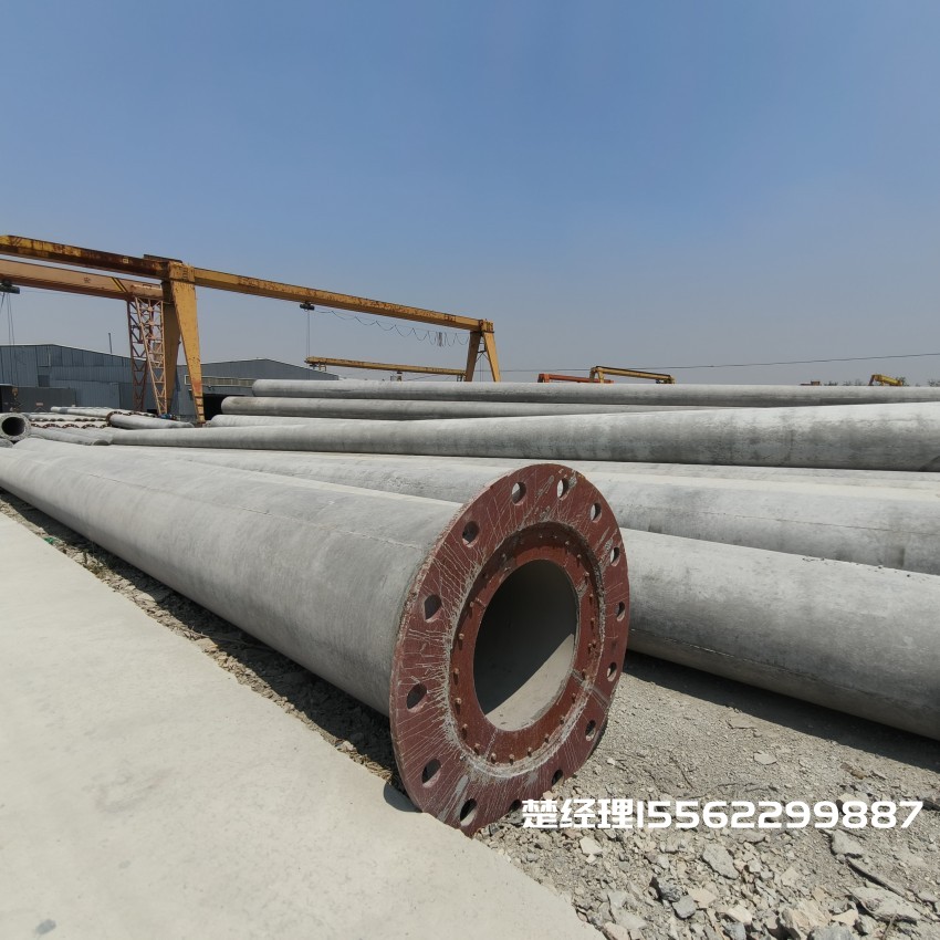 潜江12米无拉线电杆